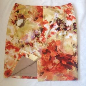 Jones New York - Size 16 -SILK Cotton Blend Skirt